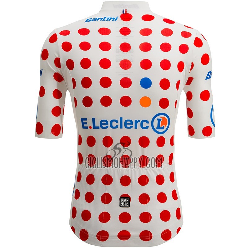 Tour de France Cycling Jersey Bib Short 2023 Men Short Sleeve Red